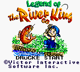 Legend of the River King GB (Germany) Title Screen